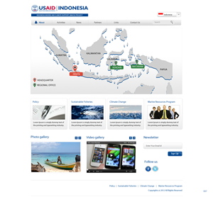 Web Design by pb for IMACS Project | Design: #796823