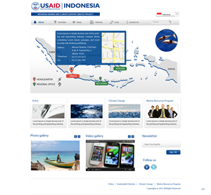Web Design by pb for IMACS Project | Design: #799186