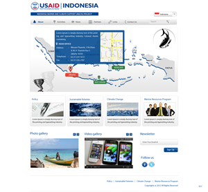Web Design by pb for IMACS Project | Design: #800695