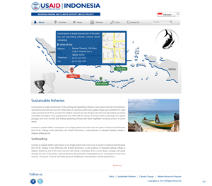 Web Design by pb for IMACS Project | Design: #800696