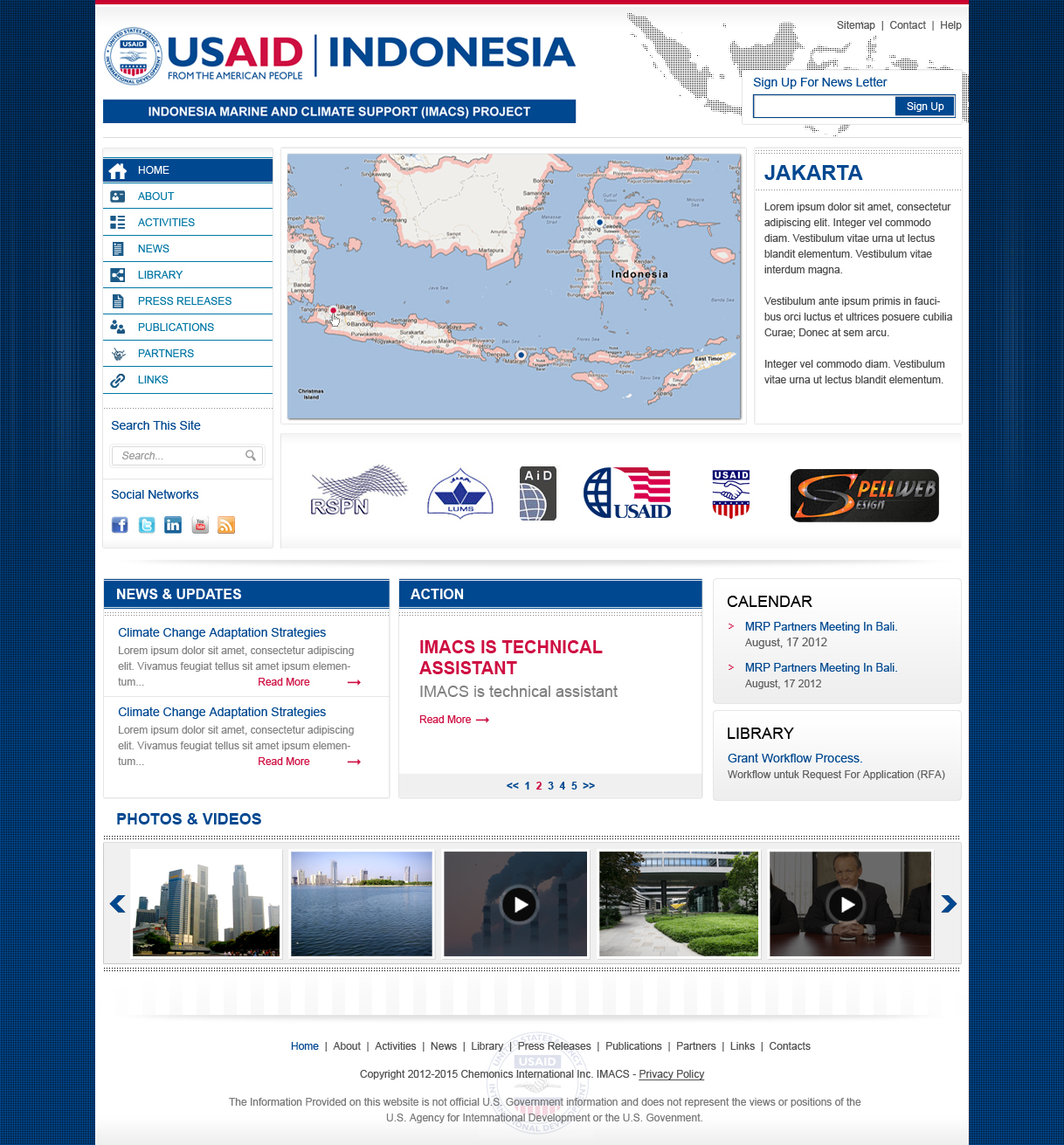 Web Design par SpellWebDesign pour IMACS Project | Design #798176