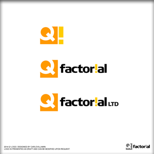 Logo Design by carlomagno for Qfactorial Ltd | Design: #3219422