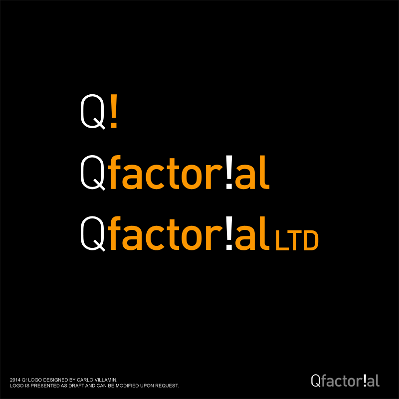 Diseño de Logo por carlomagno para Qfactorial Ltd | Diseño #3233005