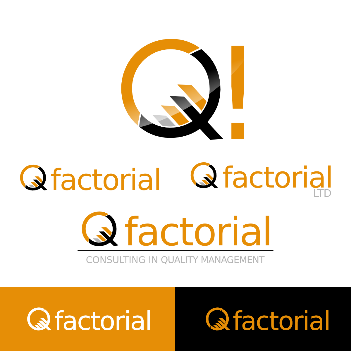 Logo Design by Dry Media Design for Qfactorial Ltd | Design #3227258