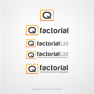 Logo Design by madeli for Qfactorial Ltd | Design: #3268381