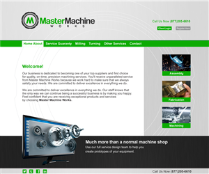Master Machine Works Website