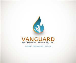 Vanguard Mechanical Services, Inc.  - Design, Installation & Service | Logo Design by Joshua Carmichael