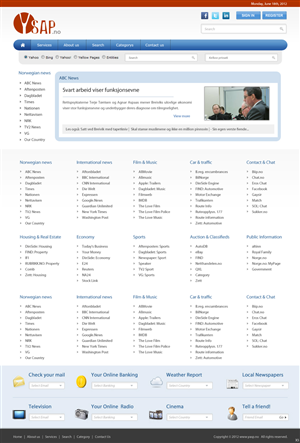 Web Design par pb pour Papercut Media AS | Design : #845389