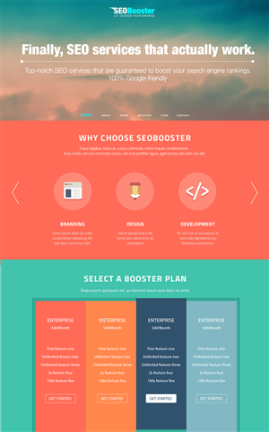 Web Design par Kris pour ce projet | Design : #3209027