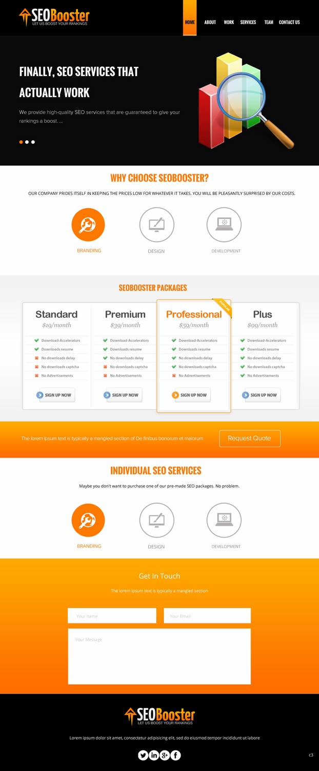 Web Design by pb for this project | Design #3192113