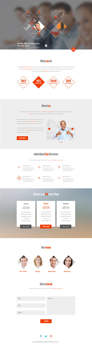 Web Design par LuCa pour ce projet | Design : #3189865