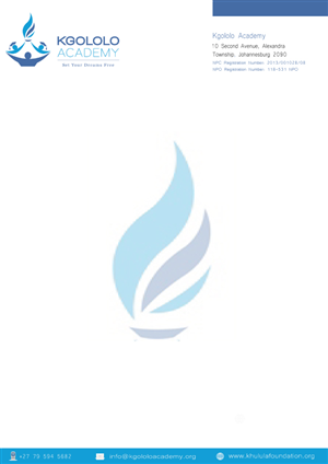Diseño de Membrete por Sara MP para The Khulula Foundation | Diseño #3185815
