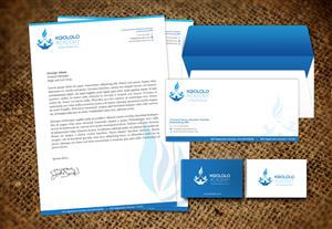 Letterhead and matching envelopes for new independent school | Design En-Tête par Nelsur