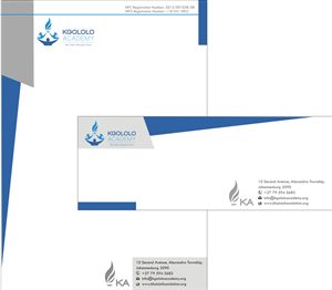 Diseño de Membrete por Anil para The Khulula Foundation | Diseño: #3191864