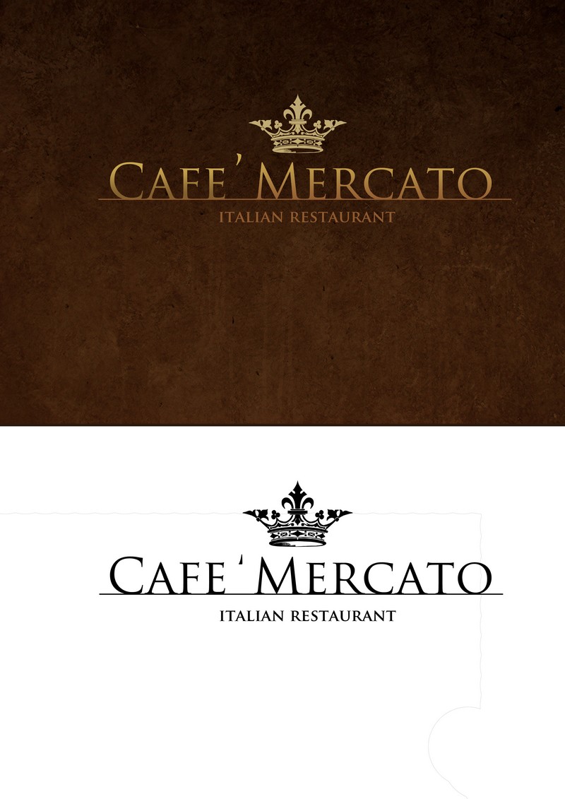 Logo Design by Ignis for Cafe' Mercato | Design #3231071