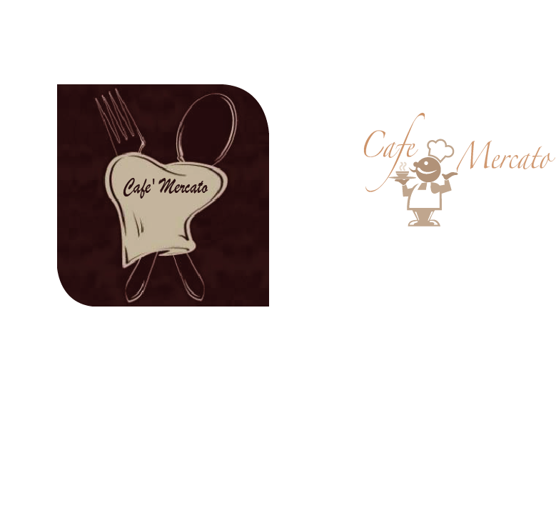 Logo Design by fahilinadia77 for Cafe' Mercato | Design #3189051