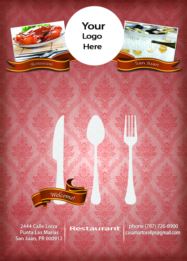 Menu Design by Graphic/Web Designer for this project | Design #3190879