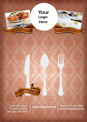 Menu Design by Graphic/Web Designer