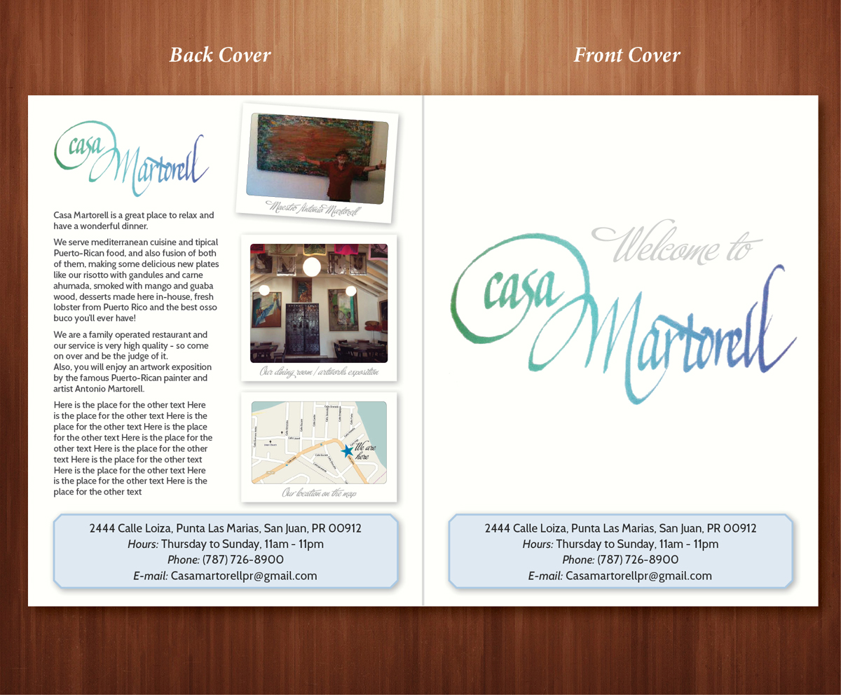 Menü-Design von Ekanite für dieses Projekt | Design #3210992