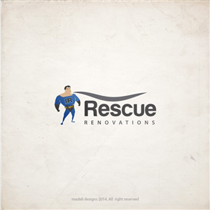 rescue renovations | Logo-Design von Alex Martin