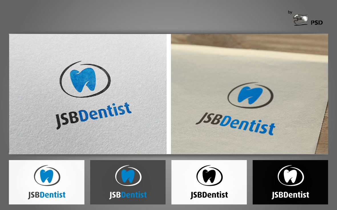 Logo Design by byPSD for Jack S Broussard Jr DDS | Design #3232007