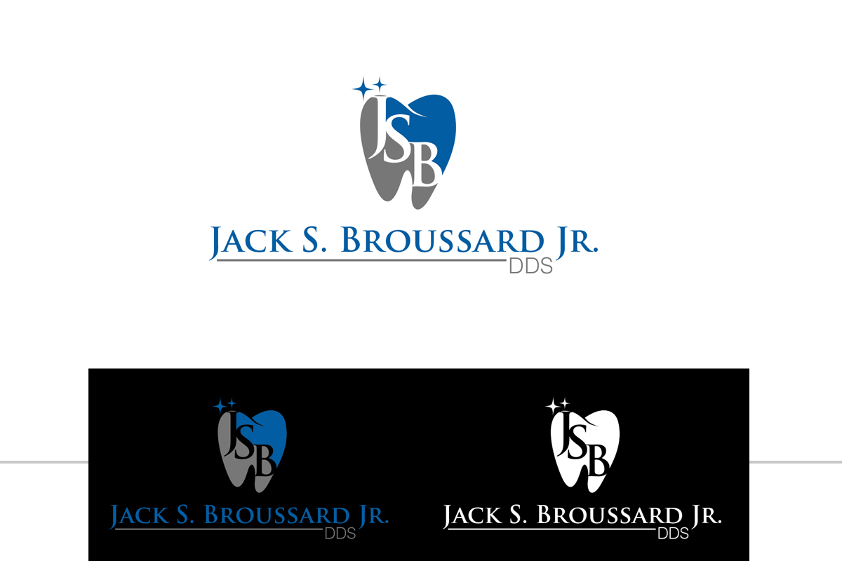 Diseño de Logo por Dynamic para Jack S Broussard Jr DDS | Diseño #3204156
