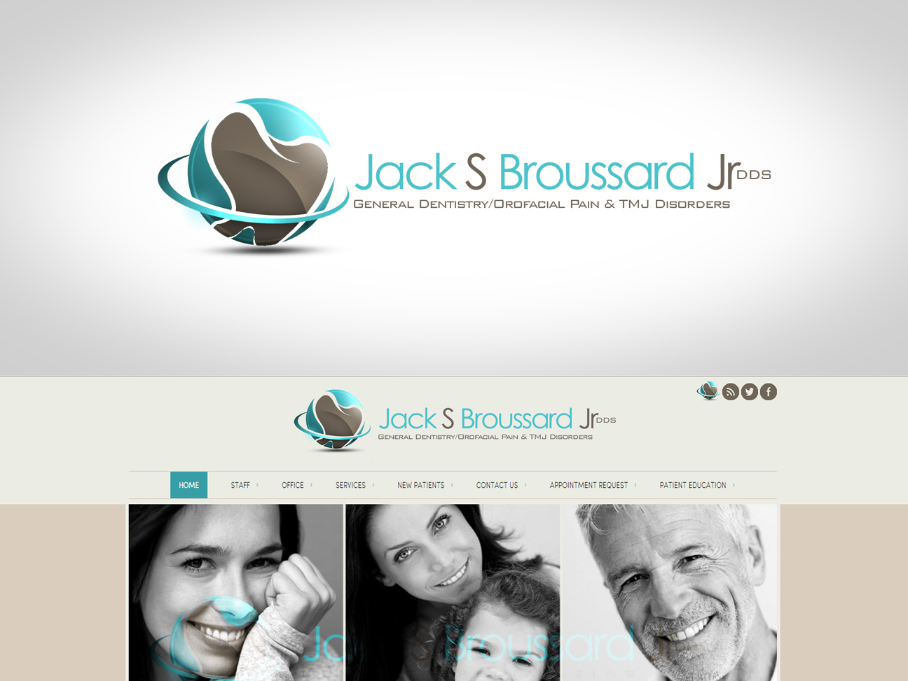 Logo Design by antoneofull for Jack S Broussard Jr DDS | Design: #3276630