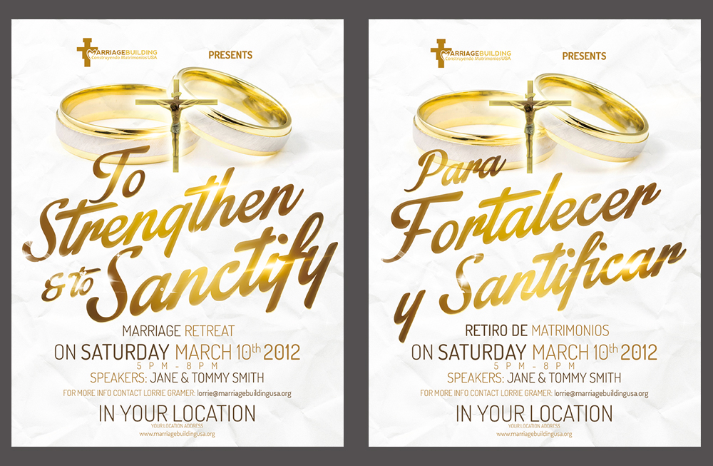 Graphic Design by Purple Chameleon for MarriageBuilding USA | Design: #3218265