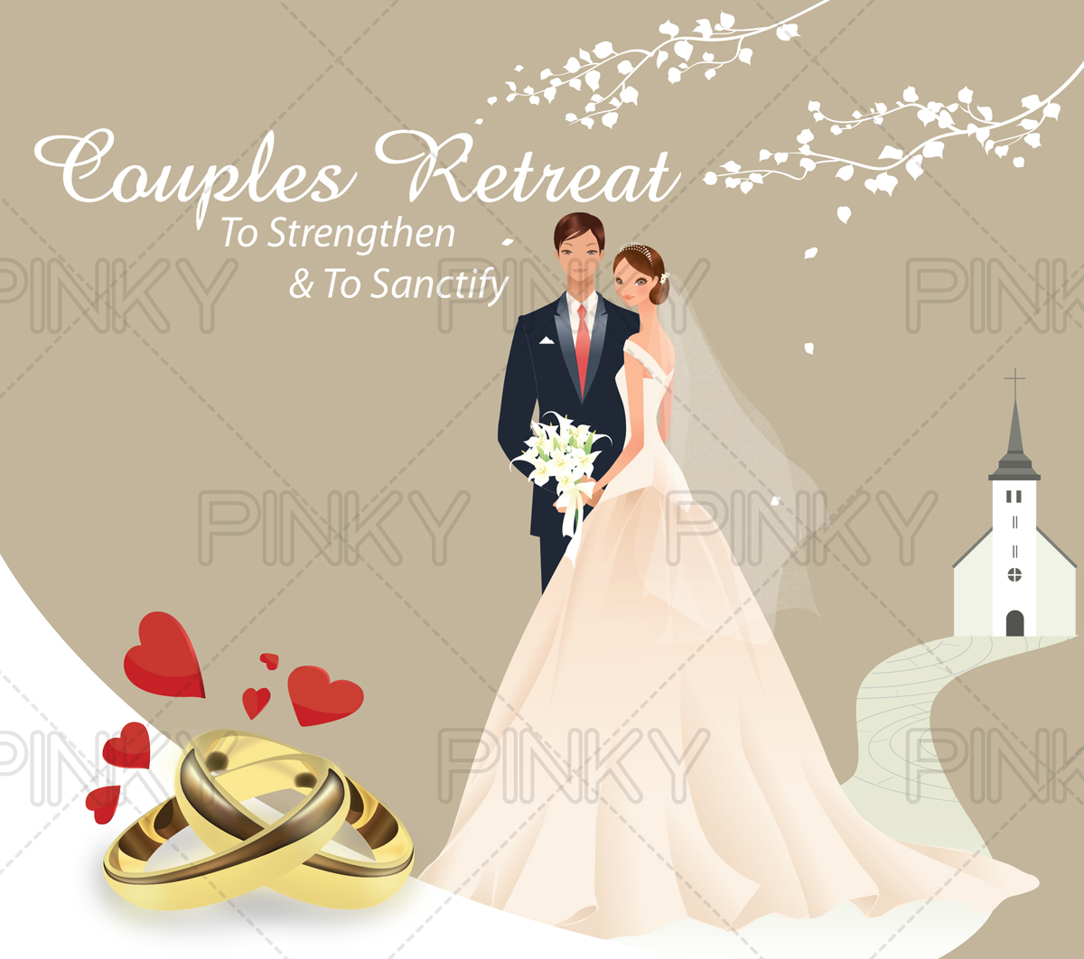 Grafik-Design von Pinky  für MarriageBuilding USA | Design #3191240