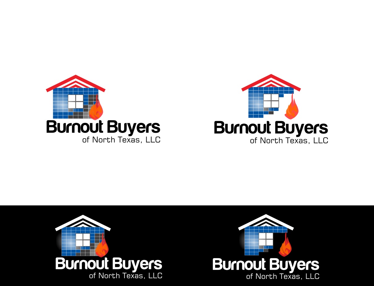 Diseño de Logo por ChinMaya para Burnout Buyers Of North Texas | Diseño #3195793