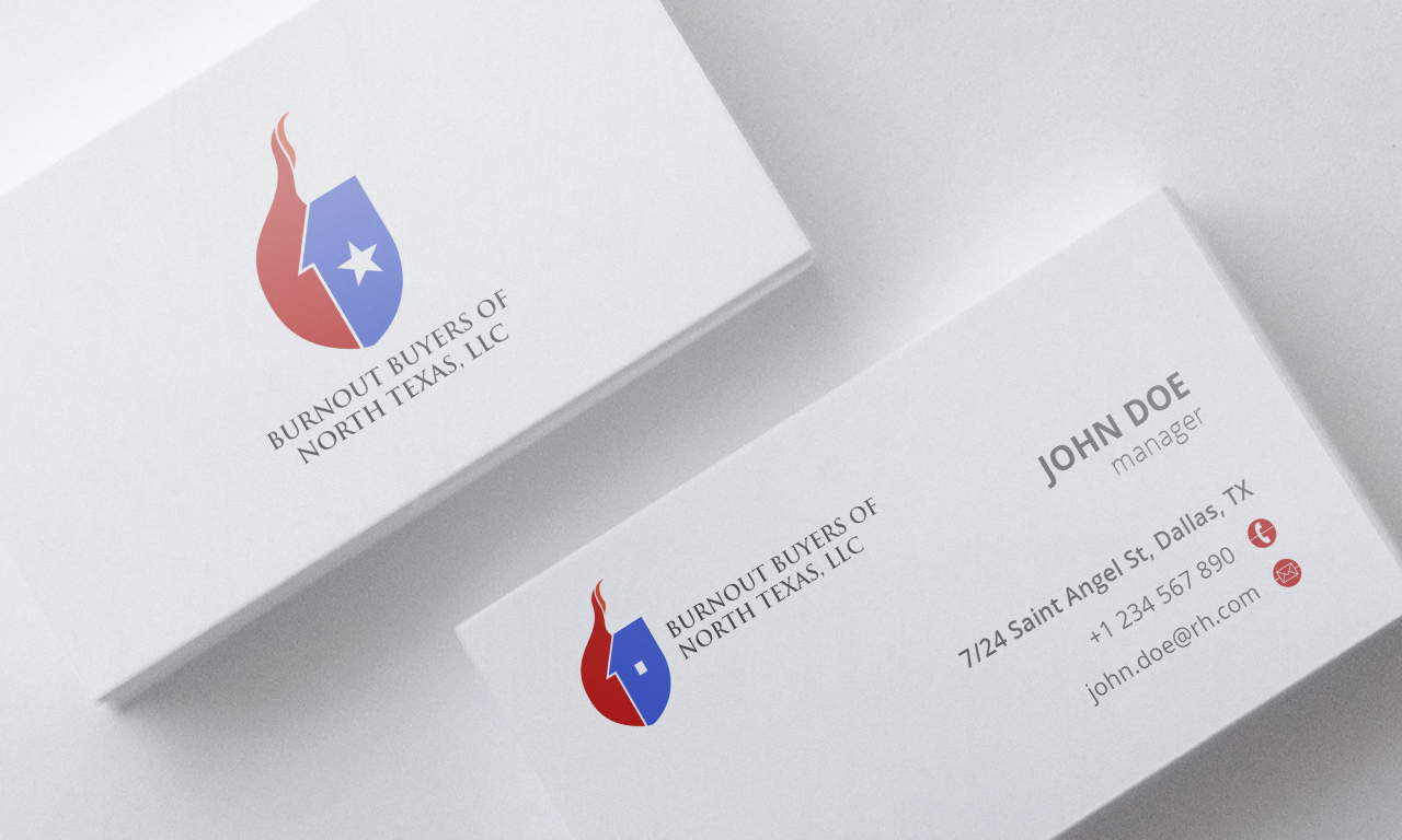 Logo Design by studio-sfp.com for Burnout Buyers Of North Texas | Design #3182121