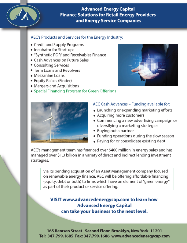 Advertisement Design by TedAtkinson for Advanced Energy Capital | Design #3191638