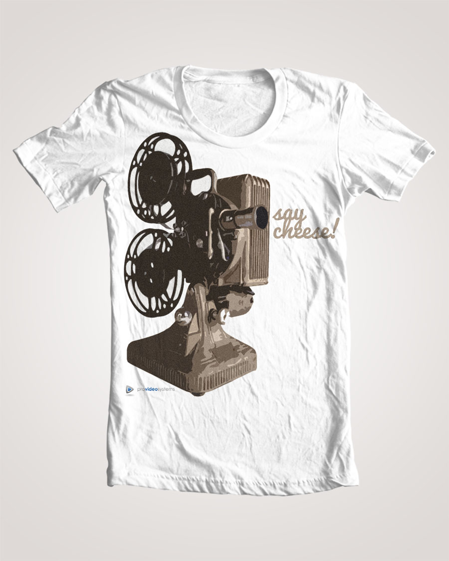 T-shirt Design by Si Han for Pro Video Systems | Design #868483