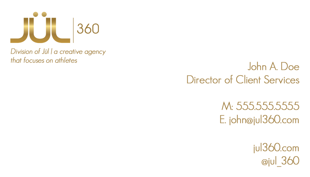 Business Card Design by Mad-Crafty for Jül Creative, LLC | Design #3217766