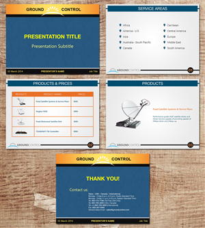 PowerPoint Design by iLexter for Ground Control | Design: #3253361