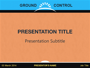 PowerPoint Design by iLexter for Ground Control | Design: #3264275