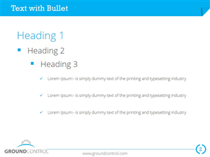 PowerPoint Design by moreslides for Ground Control | Design: #3221542