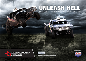 Desert Racing Team Poster  | Poster Design by D-Design
