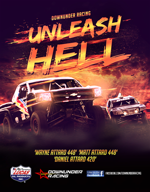 Desert Racing Team Poster 