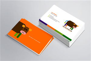 Diseño de Tarjeta de Presentación por AZ para How Now Brown Cow | Diseño: #3180636