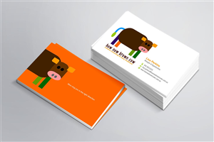Diseño de Tarjeta de Presentación por AZ para How Now Brown Cow | Diseño: #3180665
