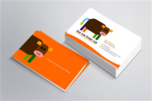 Design de Carte de Visite par AZ pour How Now Brown Cow | Design : #3212139