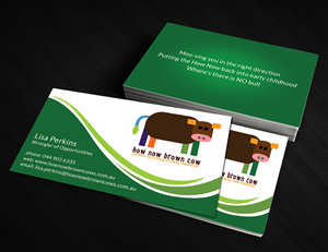 Design de Carte de Visite par  Artman pour How Now Brown Cow | Design : #3237781
