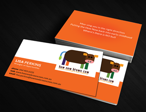 Design de Carte de Visite par  Artman pour How Now Brown Cow | Design : #3248619