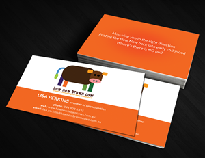 Design de Carte de Visite par  Artman pour How Now Brown Cow | Design : #3248623