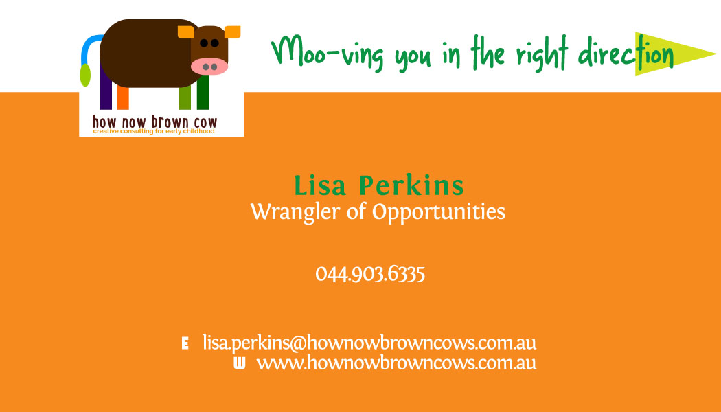 Business Card Design by Venus L. Penaflor for How Now Brown Cow | Design #3182780
