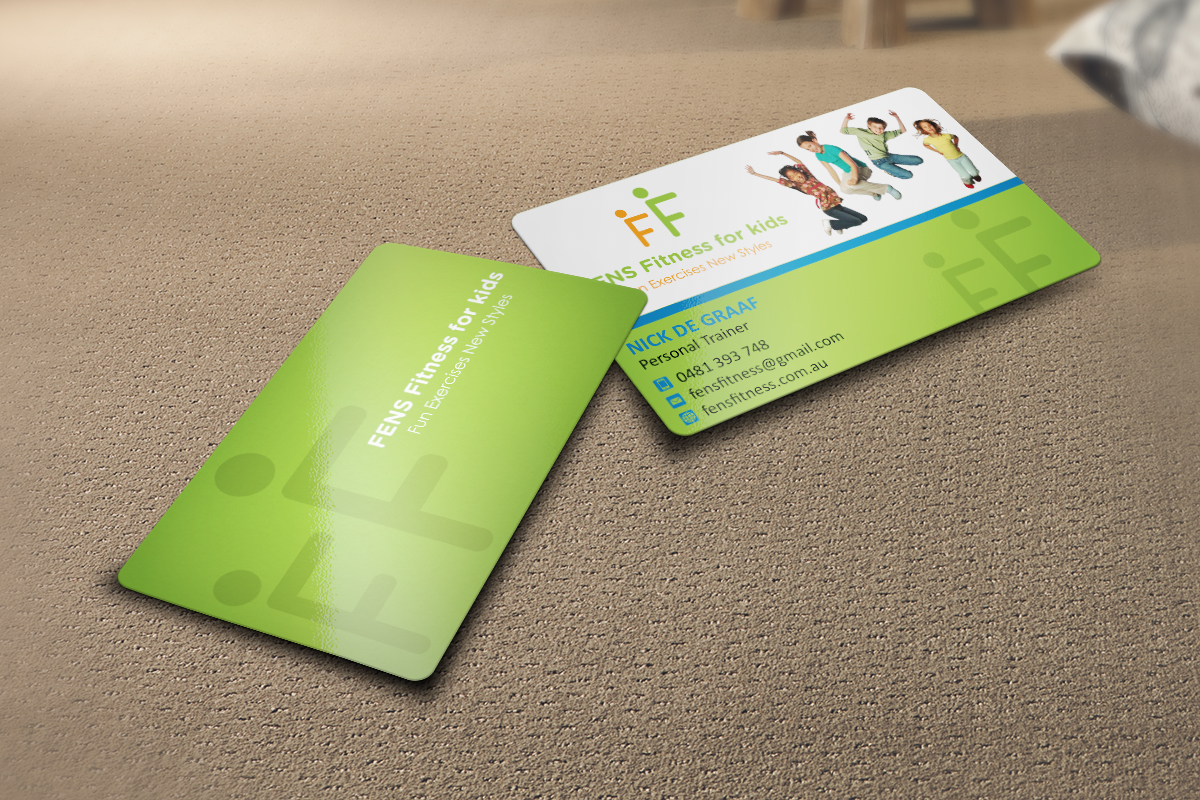 Business Card Design by MT for Fens fitness | Design: #3296524