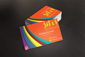 Business Card Design by alexUS25 for Fens fitness | Design: #3246885