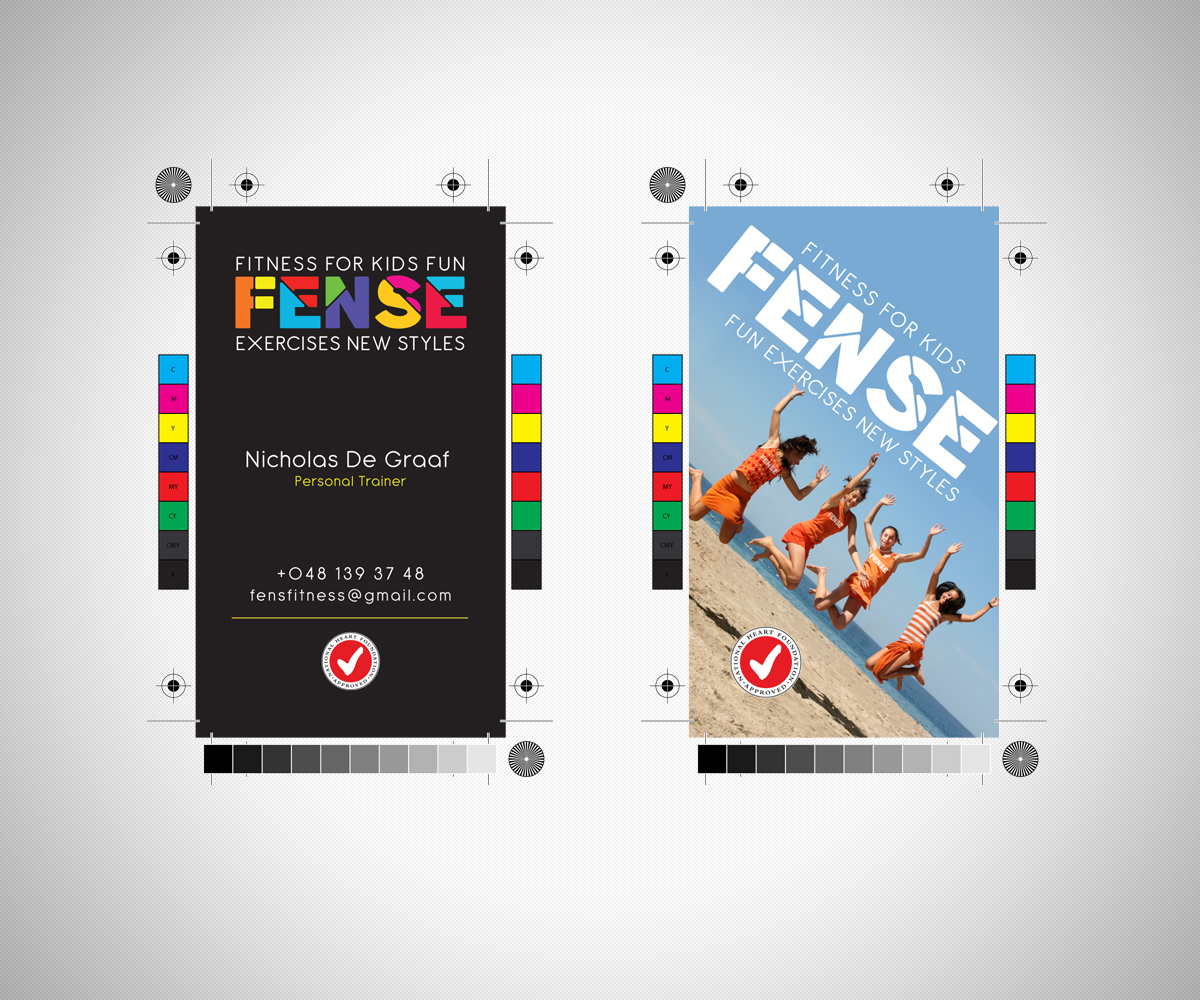 Business Card Design by neboica for Fens fitness | Design #3259216