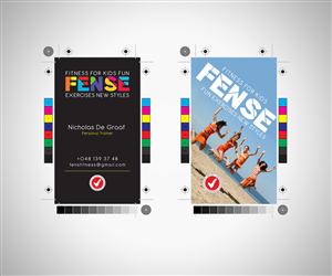 Business Card Design by neboica for Fens fitness | Design: #3259216